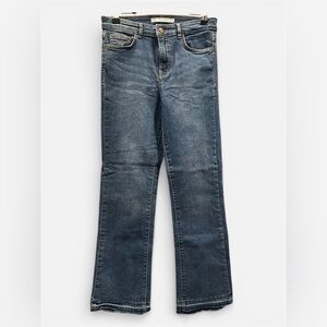 Zara Trafaluc Blue Boot Cut Jeans